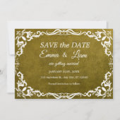 Rustic Green Mexican Wedding – Save the Date セーブザデート (正面)