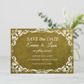 Rustic Green Mexican Wedding – Save the Date セーブザデート (スタンド正面)