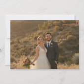 Rustic Green Mexican Wedding – Save the Date セーブザデート (裏面)