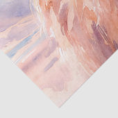 Rustic Highland Cow – Watercolor Landscape 薄葉紙 (詳細)