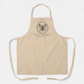 Rustic Honey Bee Beekeeper Apiary エプロン (正面)