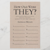 Rustic How Old Were They LGBTQ (正面)