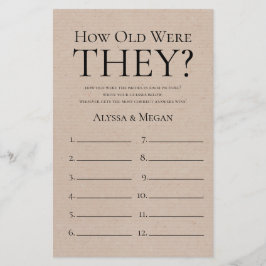 Rustic How Old Were They LGBTQ