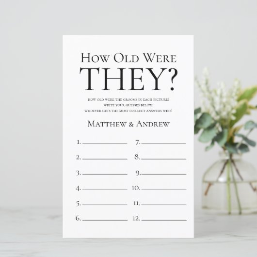 Rustic How Old Were They LGBTQ (スタンド正面)