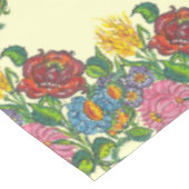 Rustic Hungarian flowers テーブルクロス (アングル)