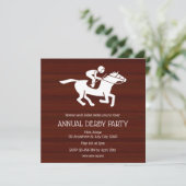 Rustic Jockey Annual Derby Party Invitation 招待状 (スタンド正面)