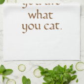 Rustic Kitchen Towel with Bread & Hand Lettering キッチンタオル (折り畳み)