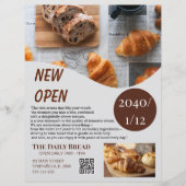 Rustic Kraft Bakery New Open Grand Opening Flyer チラシ (正面)