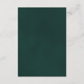 Rustic Lake Tahoe Wedding Details QR Code エンクロージャーカード (裏面)