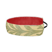 Rustic leaves Watercolor artwork Brown Green アスレチックヘッドバンド (右)