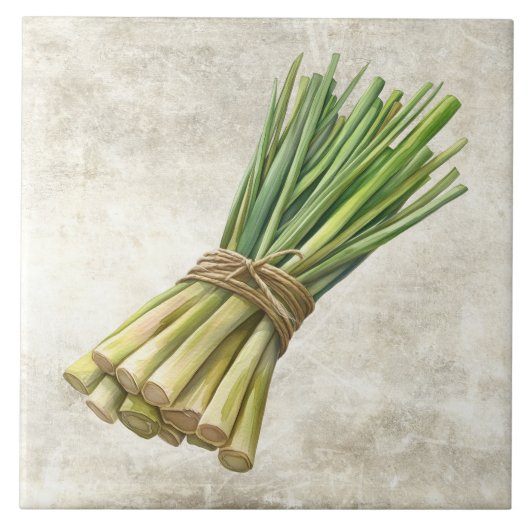 Rustic Lemon Grass Faux Ceramic Tile タイル (正面)
