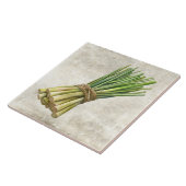 Rustic Lemon Grass Faux Ceramic Tile タイル (側面)