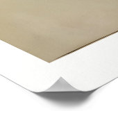 Rustic Lemon Still Life Oil Painting Art Print ポスター (角)