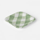 Rustic Locally Grown Neutral Sprout Baby Shower ペーパープレート (傾斜あり)