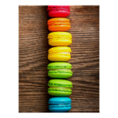 Rustic Macaron Stack ポスター (正面)