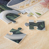 Rustic Maine Coon Cat ジグソーパズル (側面)