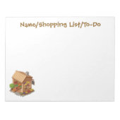 Rustic Market Stall Produce ノートパッド (正面)