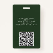 Rustic Masculine Forest Mountains Outdoors バッジ (裏面)