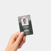 Rustic Masculine Forest Mountains Outdoors バッジ (手持ち)