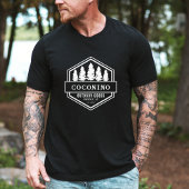 Rustic Masculine Forest Mountains Outdoors Tシャツ