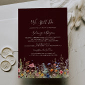 Rustic Meadow Botanical We Still Do Vow Renewal 招待状