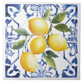 Rustic Mediterranean Tuscany Lemon タイル (正面)
