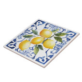 Rustic Mediterranean Tuscany Lemon タイル (側面)