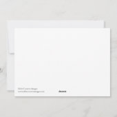 Rustic Merry Christmas Photo Card – Customizable シーズンカード (裏面)