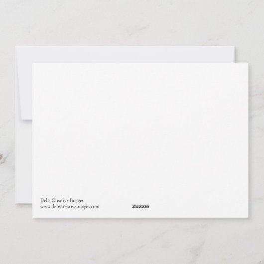 Rustic Merry Christmas Photo Card – Customizable シーズンカード (裏面)