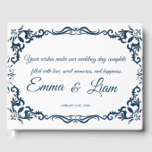 Rustic Mexican Wedding Guest Book  ゲストブック (正面)