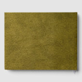 Rustic Mexican Wedding Guest Book  ゲストブック (裏面)