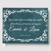 Rustic Mexican Wedding Guest Book  ゲストブック (正面)