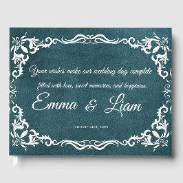 Rustic Mexican Wedding Guest Book  ゲストブック