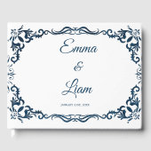 Rustic Mexican Wedding Guest Book  ゲストブック (正面)