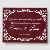 Rustic Mexican Wedding Guest Book  ゲストブック (正面)