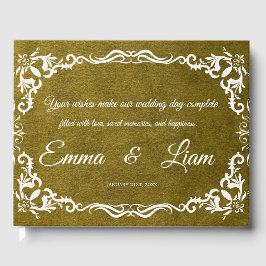 Rustic Mexican Wedding Guest Book  ゲストブック