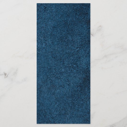 Rustic Mexican Wedding Menu Card メニュー (裏面)