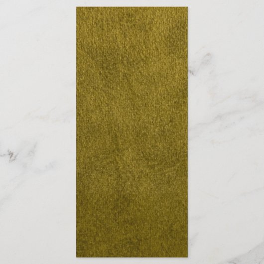 Rustic Mexican Wedding Menu Card メニュー (裏面)