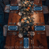 Rustic Mexican Wedding Menu Card メニュー