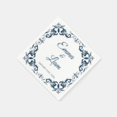 Rustic Mexican Wedding Napkins スタンダードカクテルナプキン (角)