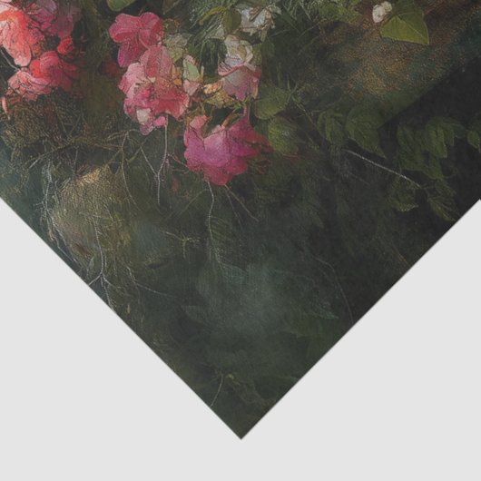 Rustic Midnight Floral Truck Decoupage 薄葉紙 (詳細)