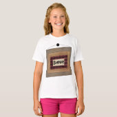 Rustic Minimalist Simplify Word Art Sign Tシャツ (正面フル)