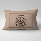 Rustic Modern Mountain Custom 枕カバー