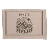 Rustic Modern Mountain Custom 枕カバー (正面)