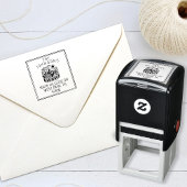 Rustic Modern Mountains Custom セルフインキングスタンプ