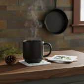 Rustic Mossy Moose Wildlife | Custom Family Cabin  スクエアペーパーコースター