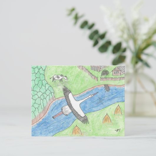 "Rustic motifs" シーズンポストカード (スタンド正面)