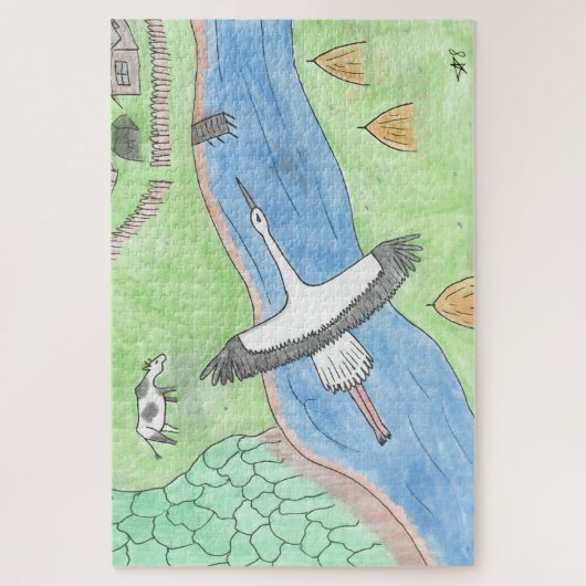 "Rustic motifs" ジグソーパズル (縦)