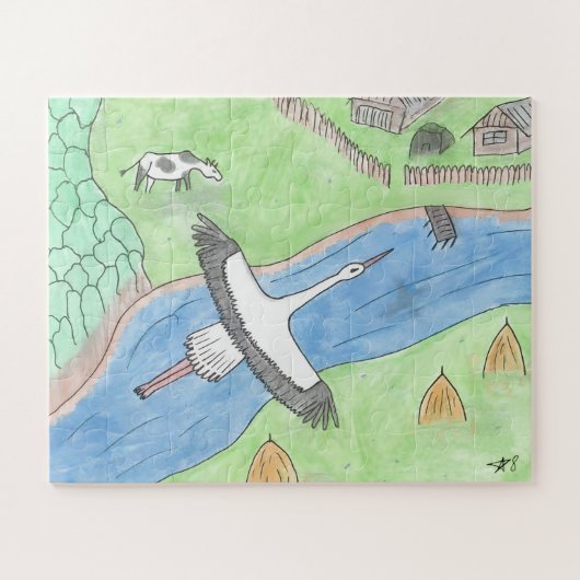 "Rustic motifs" ジグソーパズル (横)