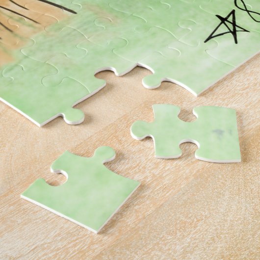 "Rustic motifs" ジグソーパズル (側面)